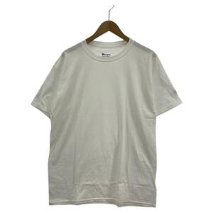 ゆうパケットOK Champion チャンピオン ワンポイント 半袖Ｔシャツ sizeM/アイボリー