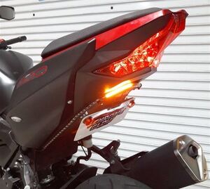 SBL フェンダーレスキット NINJA400 / Z400 LED ウィンカー内蔵 ナンバーイン 裏ペタ カスタム US アメリカ 18 19 20 21 22 23