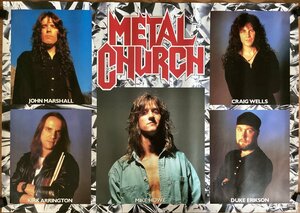 KK-4605■送料無料■メタル・チャーチ Metal Church バンド 音楽 歌手 男性 ポスター 印刷物 レトロ アンティーク/くSUら