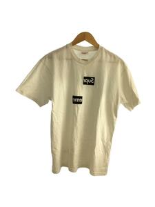 Supreme◆18AW/Sprit Box Logo Tee/M/コットン/ホワイト/WHT//