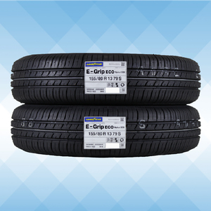 155/80R13 79S GOODYEAR グッドイヤー EFFICIENT GRIP ECO EG01 24年製 正規品 送料無料 2本税込 \9,900より 1