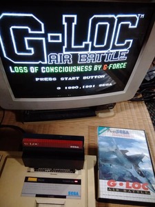 ジャンク品/海外/北米SEGAマスターシステムG-LOC: Air Battleジー・ロック エア・バトル