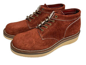 未使用品 US8.5 ROLLING DUB TRIO ローリングダブトリオ COUPEN OIL SUEDE RED BROWN コペン オイル スウェード レッドブラウン vibram