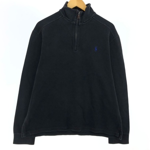 古着 ラルフローレン Ralph Lauren POLO by Ralph Lauren ハーフジップスウェットシャツ トレーナー メンズL相当 /eaa468676