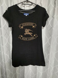 美品 日本製 BURBERRY BLUE LABEL ロングTシャツ 38(M) B-8