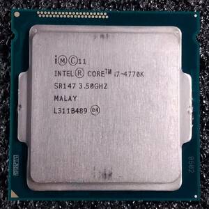 【中古】Intel Core i7 4770K LGA1150 Haswell 