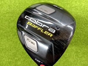 コブラ バブラー cobra BAFFLER T‐Rail フェアウェイ 18度 Tour AD 60g フレックス S ヘッドカバー無し