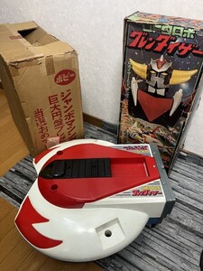 当選品 ポピー ジャンボマシンダー UFOロボ グレンダイザー 巨大円盤 スペイザー 当時物 激レア