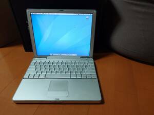 PowerBook G4 Alminium 12インチ （867MHz/1.12GB/120GB-SSD）10.4.11/9.2.2クラシック環境 英語キーボード