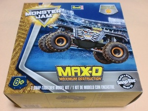 アメリカ レベル 1/25 モンスタージム ビッグフットトラック マックス-D　Max-D MONSTER JAM Maximum Destruction REVELL USA 85-1989