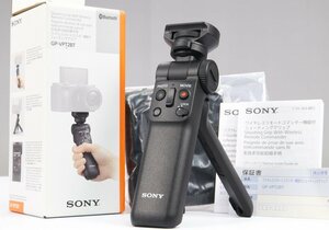 【 極美品 | 動作保証 】 SONY シューティンググリップ GP-VPT2BT ブラック 【 ワイヤレスリモートコマンダー機能付き | ポーチ 未使用 】