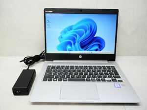 ☆1円スタート☆第8世代☆HP ProBook 430G6☆Core i5 1.60GHz/8GB/SSD256GB/無線/Bluetooth/カメラ/Office/東京生産/Windows 11 Pro☆