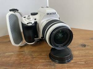 c60 PENTAX ペンタックス K-50 デジタル一眼レフカメラ ボディ レンズ smc DA L F3.5-5.6 18-55mm AL ホワイト ※ジャンク 動作未確認