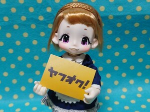 ペットワークスおでこちゃんとニッキおでこちゃん金髪三つ編みボブウィッグ MSD SDC ミディブライス ハルモニアブルーム キキポップ 