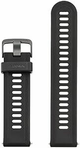 ガーミン(GARMIN)Forerunner955用 交換用バンド Black Slate【日本正規品】 バンドサイズ22mm