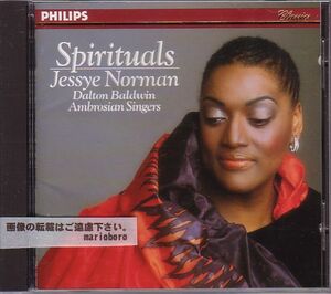ジェシー・ノーマン ソプラノ CD／黒人霊歌集 Spirituals 1978年 70年代 日本盤