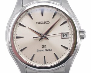 [中古品] 稼働品【SEIKO】セイコー GS グランドセイコー SBGX005 9F62-0A10 シルバー文字盤 クォーツ メンズ 中古品