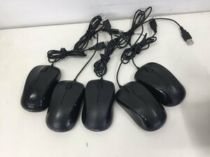 エレコム USB マウス M-K6URBK/RS 中古 5個セット（管１F）