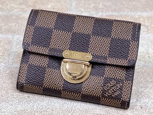 1円〜! LOUIS VUITTON ルイヴィトン ポルトモネ・コアラ ダミエ 小銭入れ/コインケース N60004 【3033y2】