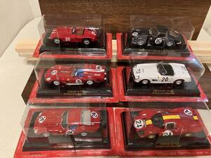 6台セット Ferrari ルマン 166MM 250GT SWB 330TR 250GTO 330P4 1/43 アシェット フェラーリ コレクション 未開封