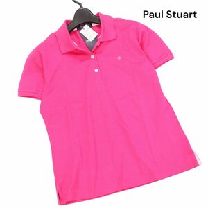 【新品 未使用】 Paul Stuart SPORT ポール・スチュアート スポーツ 春夏 吸水速乾♪ 半袖 ポロシャツ Sz.L　レディース　K4T01158_7#A