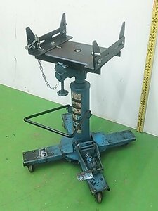 (1円スタート！) 長崎ジャッキ ミッションリフト ML-800 耐荷重450kg 自動車整備 動作良好 ※店舗引取り歓迎 AT6853