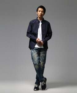 長袖シャツVFS1047ネイビー　　Ｌ　【DENIM BY VANQUISH & FRAGMENT】