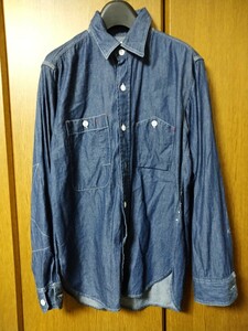 eg エンジニアードガーメンツ engineered garments ダンガリーシャツ xs デニム シャンブレー ワークシャツ