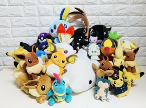 ポケットモンスター ぬいぐるみ 大量セット　カプコケコ　ピカチュウ　ミュウ 他　ポケモンセンター　マスコット　まとめ　ポケモン