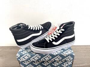 新品★VANS バンズ SK8 HI V38OG 黒白 8 26cm