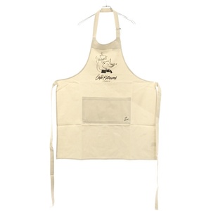 MAISON KITSUNE メゾンキツネ CAFE KITSUNE FOX CUP APRON エプロン クリーム U ITGNWODXOHL4