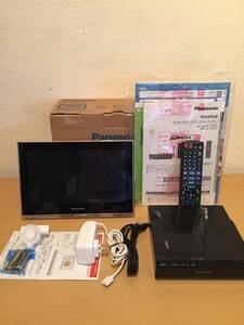 【中古】パナソニック 320GB HDDレコーダー 10V型防水モニター付 DIGA+ UN-JL10T2-K