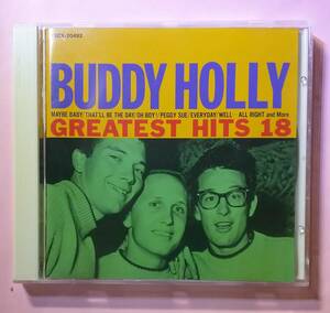 ♪即決/バディーホリー(Buddy Holly)グレイテスト・ヒッツ18(1993)