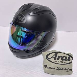 Arai(アライ) RX-7X フルフェイスヘルメット フラットブラック(つや消し) サイズ：M(57.58cm)