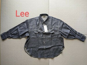 新品 タグ付き LEE デニムシャツ 未使用 シャツジャケット リー Gジャン デニムジャケット