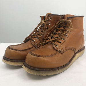 【中古】RED WING 9875 ゴールドラセットアイリッシュセッター サイズ27.5cm セコイア犬タグ復刻 レッドウィング[240017602786]