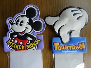 東京ディズニーランド ：ミッキーマウス　＆　トゥーンタウン　（1996年）　2点セット