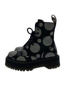 Dr.Martens◆JADON POLKA DOT/ジェイドン ポルカドット/8ホール/レースアップブーツ/UK4/AW006