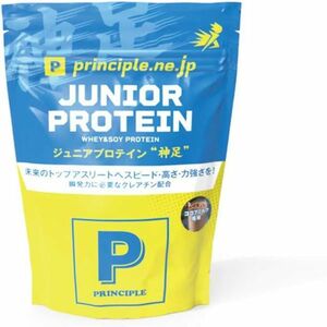 プリンシプル JUNIOR PROTEIN ジュニア プロテイン 神足 450g ストロベリー