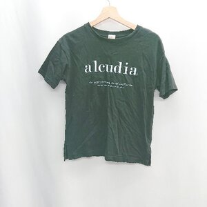 ◇ green label relaxing グリーンレーベル リラクシング 半袖 Tシャツ サイズ表記なし ブラック レディース E