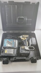 makita マキタ TD137D 充電式 インパクト ドライバ 14.4V ケース バッテリー2個 充電器 セット 動作確認済み