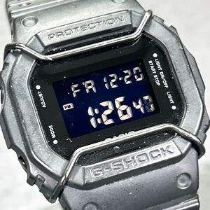 CASIO カシオ G-SHOCK ジーショック FOXFIRE DW-5600VT 腕時計 クオーツ デジタル 多機能 ブラック ステンレススチール 動作確認済み