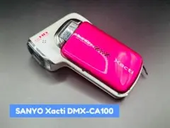 【美品/希少品】SANYO Xacti DMX-CA100 防水 ピンク 動作品