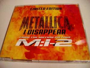 METALLICA(メタリカ) 「I Disappear」 Limited Edition (限定盤)