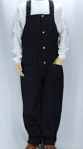 BLUCO WORK GARMENT/ブルコ/ 141-43-150/OVERALLカラー(BLK)、サイズL.新品.税込価格.送料無料.