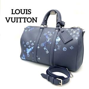 『LOUIS VUITTON』ルイヴィトン ボストン キーポル40/ウォーターカラー