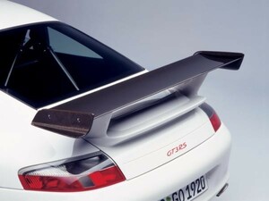 ◆ポルシェ 997 GT3RSタイプハーフカーボンリアスポイラー/リアウイング/トランクスポイラー/クジラウイング