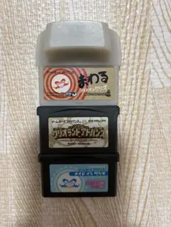 ゲームボーイアドバンスソフト　ワリオ×3