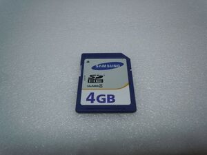 ◆新春大特価◆SDHCカード SAMSUNG 4GB カードのみ