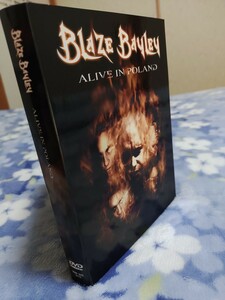 激レア/2CD+1DVD★Blaze Bayley-Alive in Poland‐Limited Edition★Iron Maiden,ブレイズ・ベイリー、アイアン・メイデン、高額プレミア品